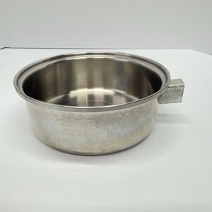Saladmaster 1 Qt 8" Saucepan 18-8 Tri Clad Stainless Steel No Lid AS IS